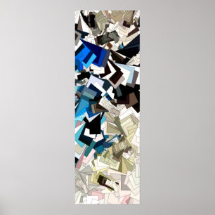 Affiche L'art de l'expressionnisme Abstrait