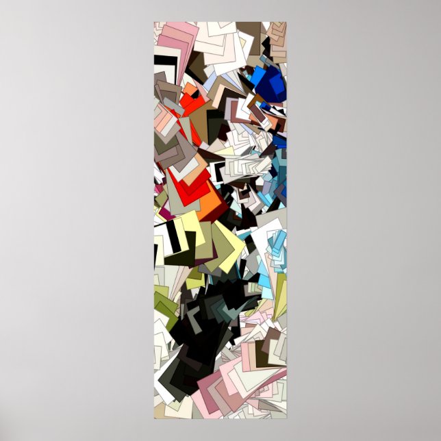 Affiche L'art de l'expressionnisme Abstrait (Devant)