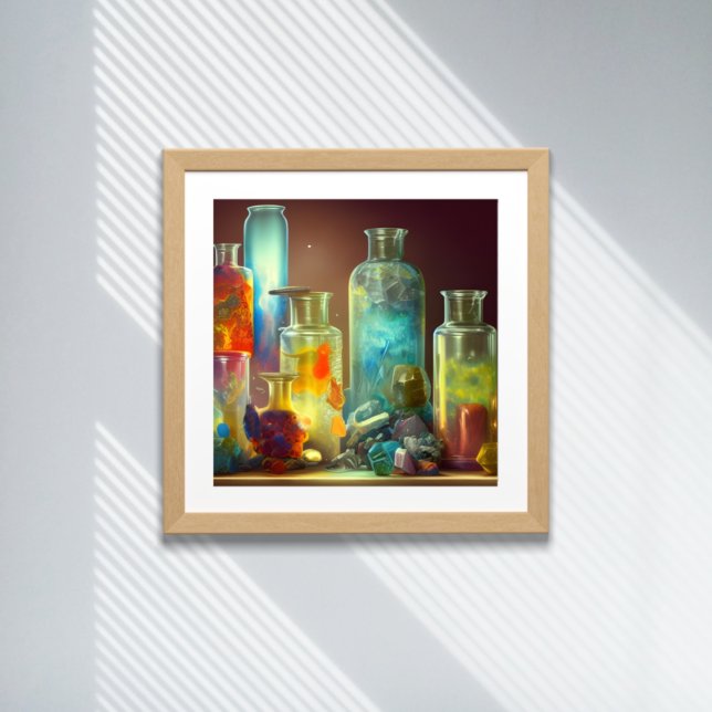 Affiche L'art de l'Imaginaire de travail de l'alchimiste (Créateur téléchargé)