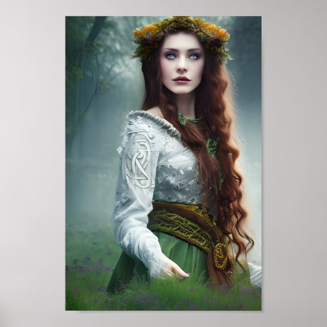 Affiche L'art de l'Imaginaire Druid Queen (Devant)