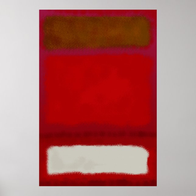 Affiche L'art de Mark Rothko dans le style numérique 16 (Devant)