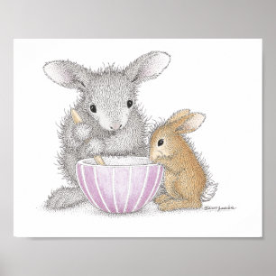 Affiche L'art de mur de HappyHoppers®