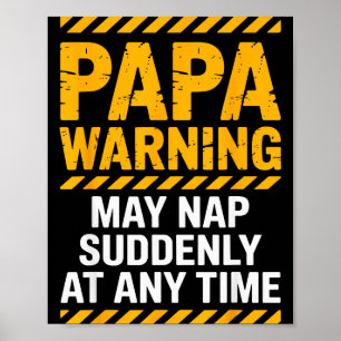 Affiche L'art de papa pour grand-père hommes de petits-enf