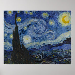 Affiche l'art de Vincent Van Gogh