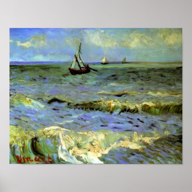 Affiche l'art de Vincent Van Gogh (Devant)