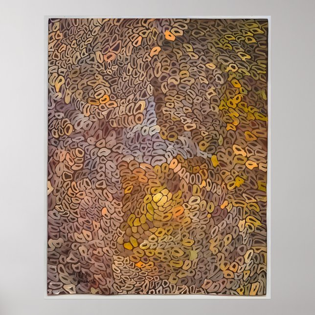 Affiche l'art de Yayoi Kusama (Devant)