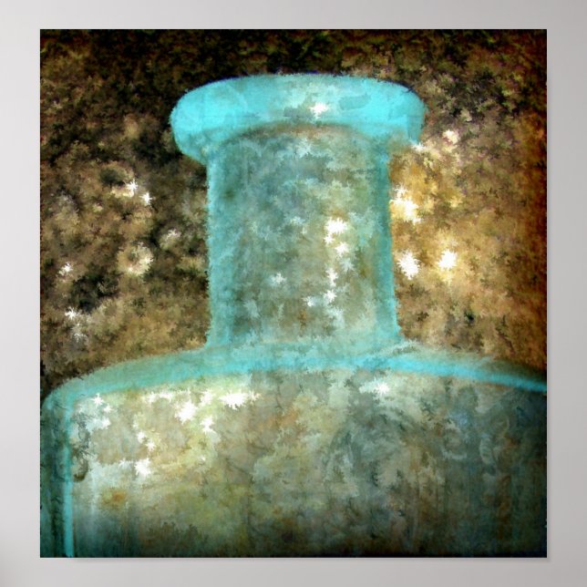 Affiche L'art des bouteilles à nouveau (Devant)