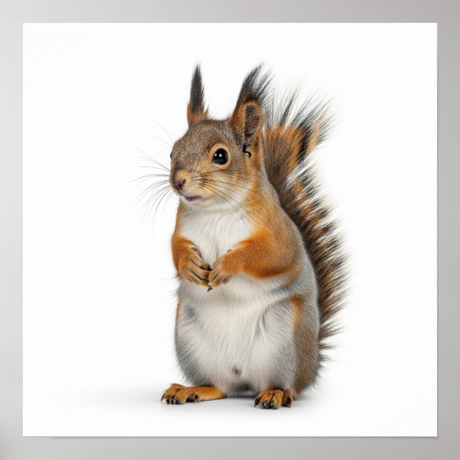 Affiche L'art des écureuils de bouffée (Devant)