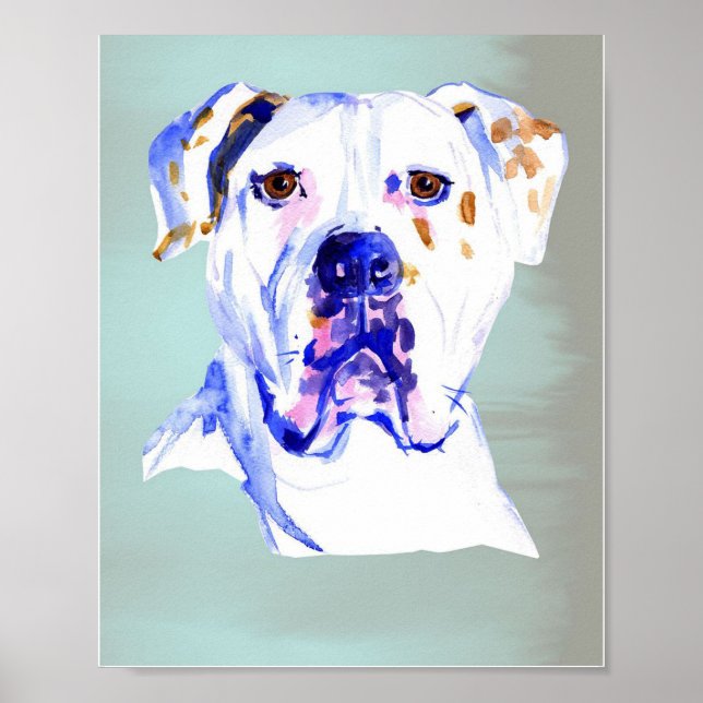 Affiche L'art du chien de taureau américain (Devant)