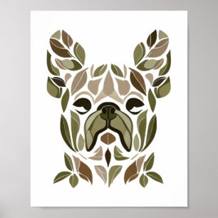 Affiche L'art du chien de taureau français
