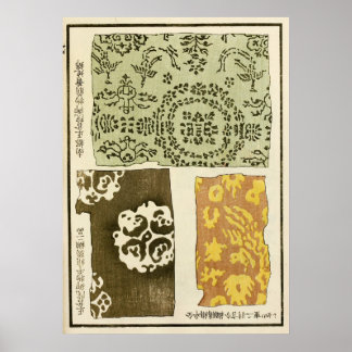 Affiche L'art du patrimoine de la dynastie Qing chinoise d