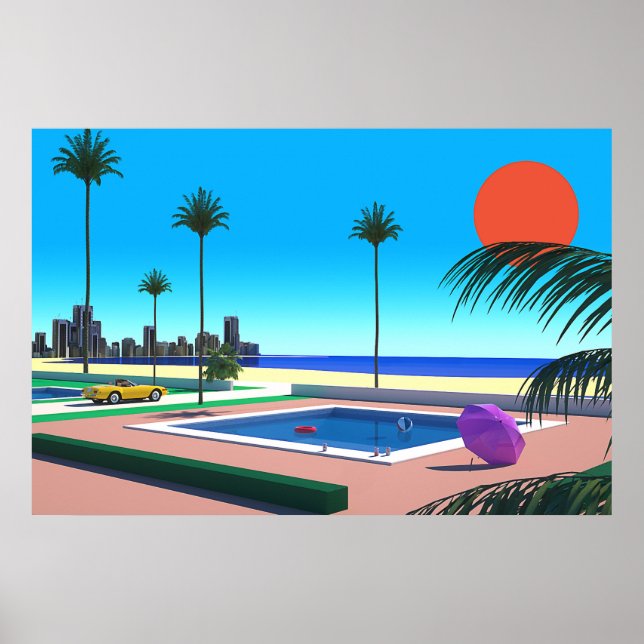 Affiche l'art hiroshi nagai (Devant)