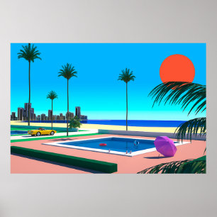 Affiche l'art hiroshi nagai