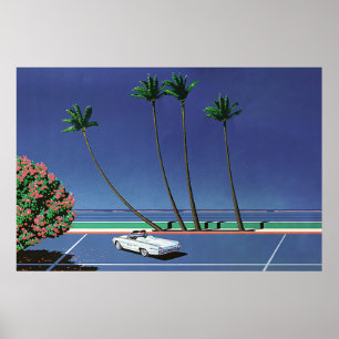 Affiche l'art hiroshi nagai