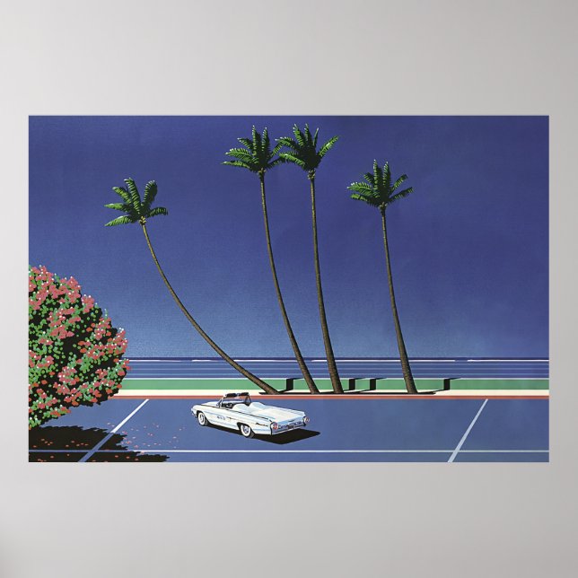 Affiche l'art hiroshi nagai (Devant)