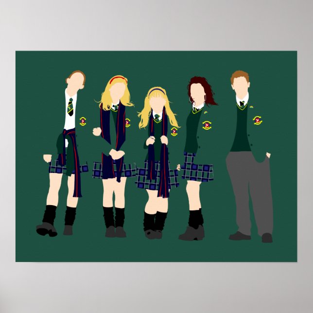 Affiche L'art minamiliste derry Girls (Devant)