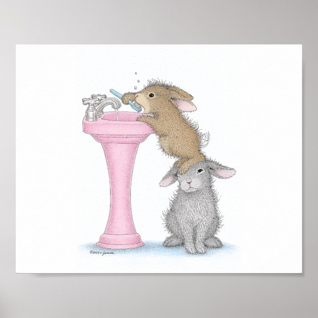 Affiche L'art mural HappyHoppers® (Devant)