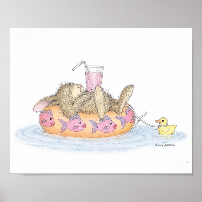 Affiche L'art mural HappyHoppers® (Devant)