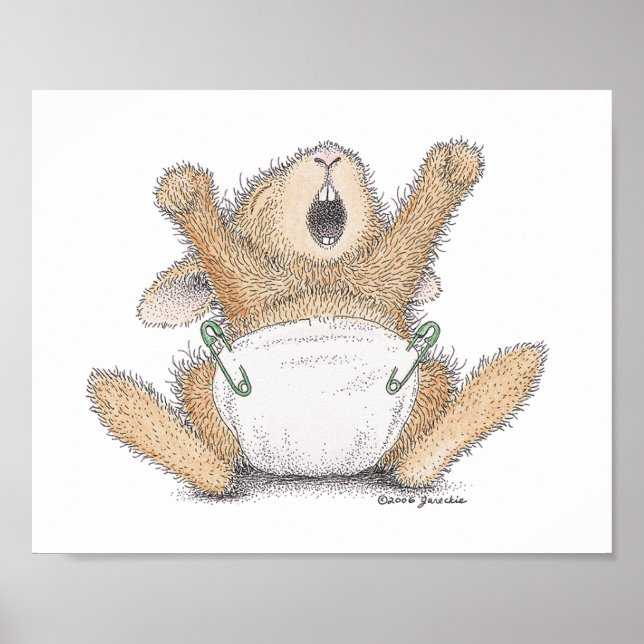 Affiche L'art mural HappyHoppers® (Devant)