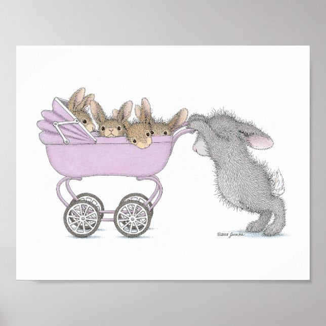 Affiche L'art mural HappyHoppers® (Devant)