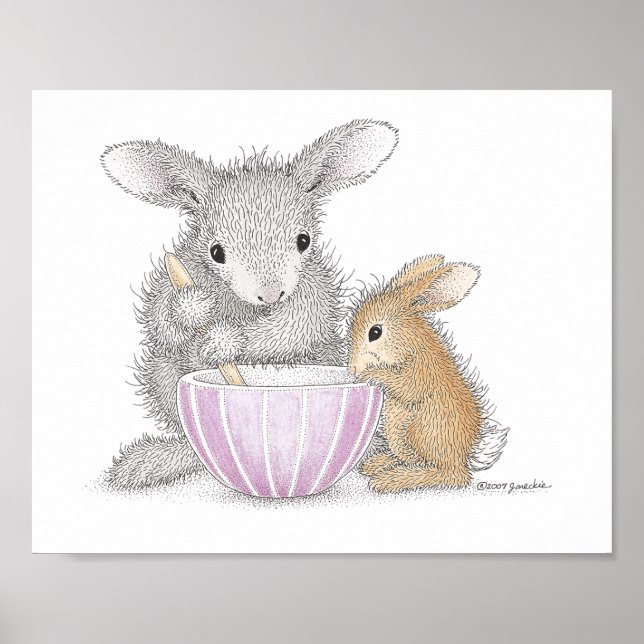 Affiche L'art mural HappyHoppers® (Devant)