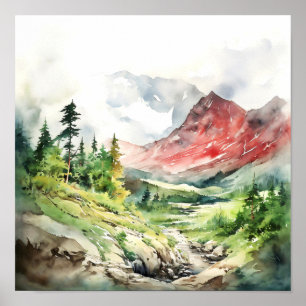 Affiche L'art paysager du Colorado