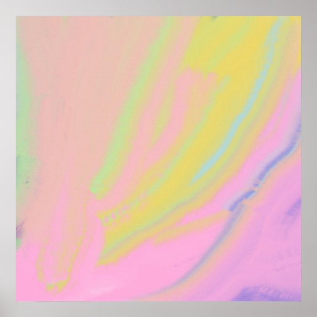 Affiche L'art pétrolier abstrait (Devant)