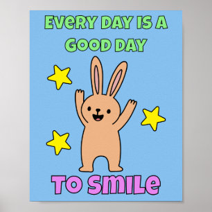 Affiche L'art pour enfants tous les jours est un bon jour
