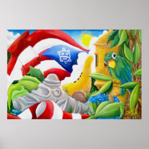 Affiche L'art rican de Raices Puero