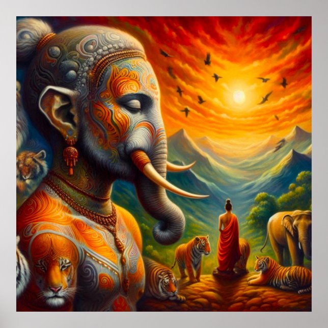 Affiche L'art spirituel (Devant)