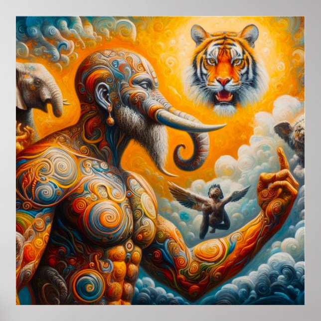 Affiche L'art spirituel (Devant)