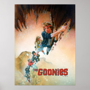 Affiche L'Art Théâtral De La Grotte Des Goonies