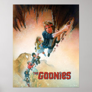 Affiche L'Art Théâtral De La Grotte Des Goonies