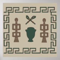L'art tribal africain Abstrait
