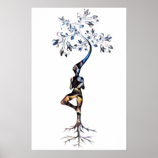 Affiche L'Art Zen S'Agrandit Comme Un Arbre
