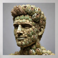 L'Artichoke Man - Portrait D'Inspiration Végétale 