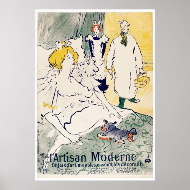 Affiche L'artisan Moderne (Devant)