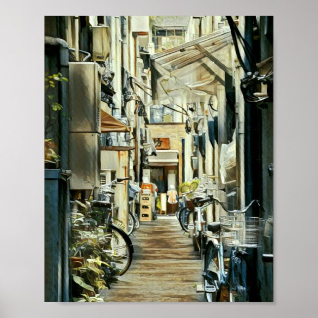 Affiche L'artisanat du vélo (Devant)