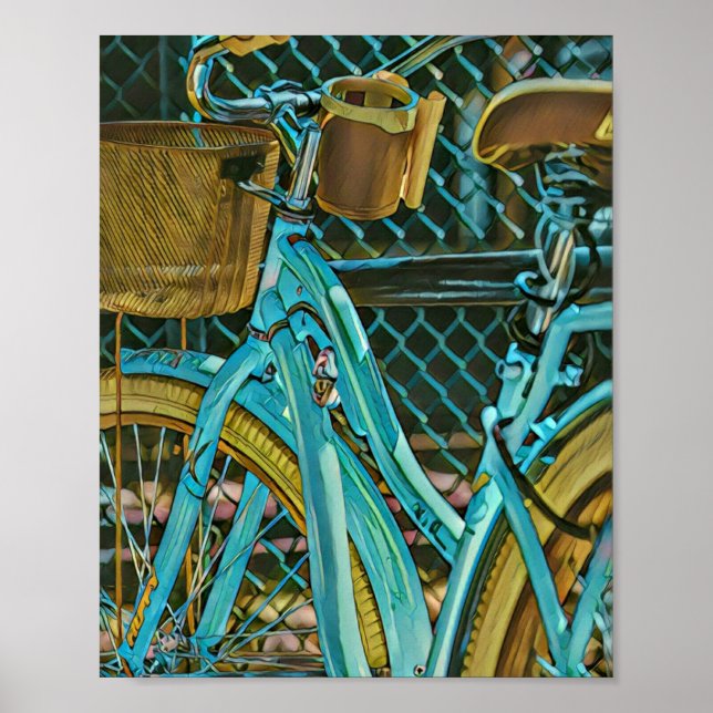 Affiche L'artisanat du vélo (Devant)