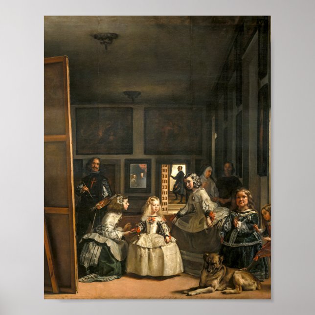 Affiche Las Meninas | Diego Velázquez | (Devant)