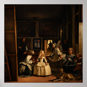 Affiche Las Meninas par Diego Velazquez