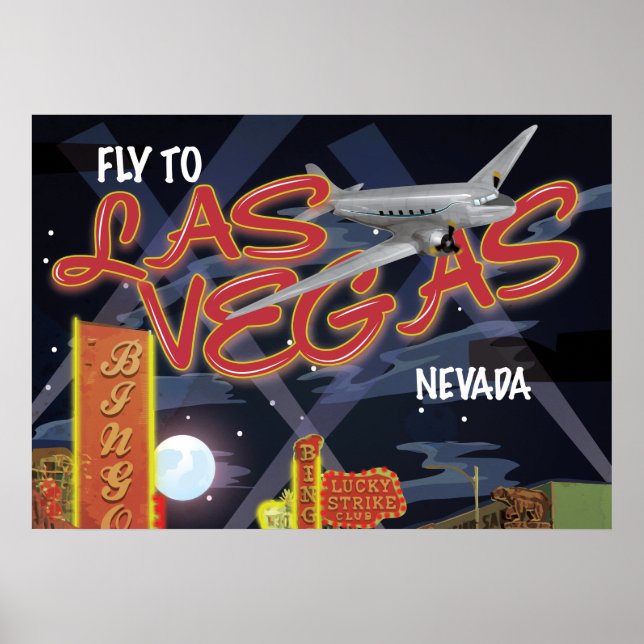 Affiche Las Vegas (Devant)