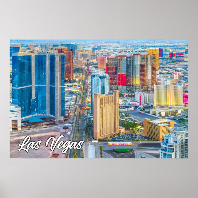 Affiche Las Vegas, Nevada, USA (Devant)