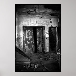 Affiche L'ascenseur en enfer