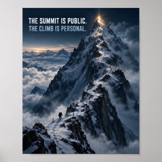Affiche L'Ascension Est Personnelle