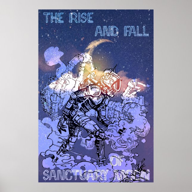 Affiche L'ascension et la chute de la lune sanctuaire (Devant)