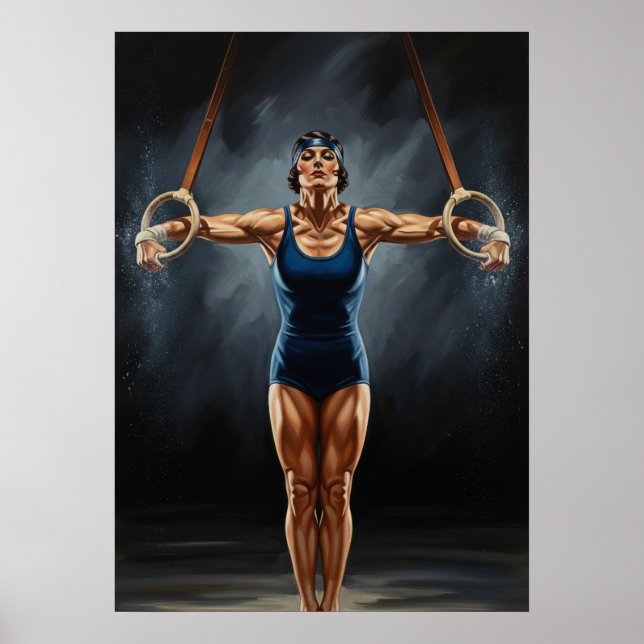 Affiche L'ASCENSION GYMNIQUE (L'Ascension Gymnastique) (Devant)