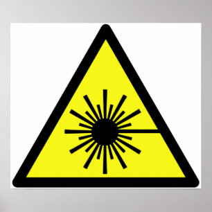 Affiche Laser_Radiation