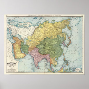 Affiche L'Asie 40
