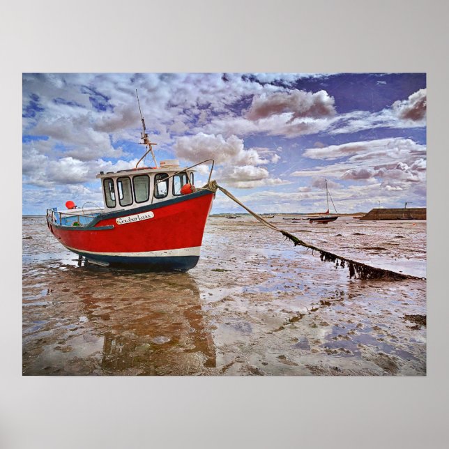 Affiche Lasse Cowbar, Lindisfarne (Devant)